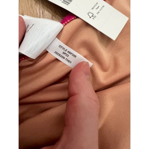 NWT J.Crew Heritage 1989 High Leg Bikini Bottoms Radiant Fuchsia Pink Women's S - Picture 5 of 8